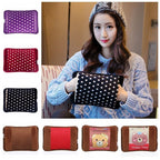 Electric Heating Pad Heat Pouch Hot Water Bottle Bag – Random Color
