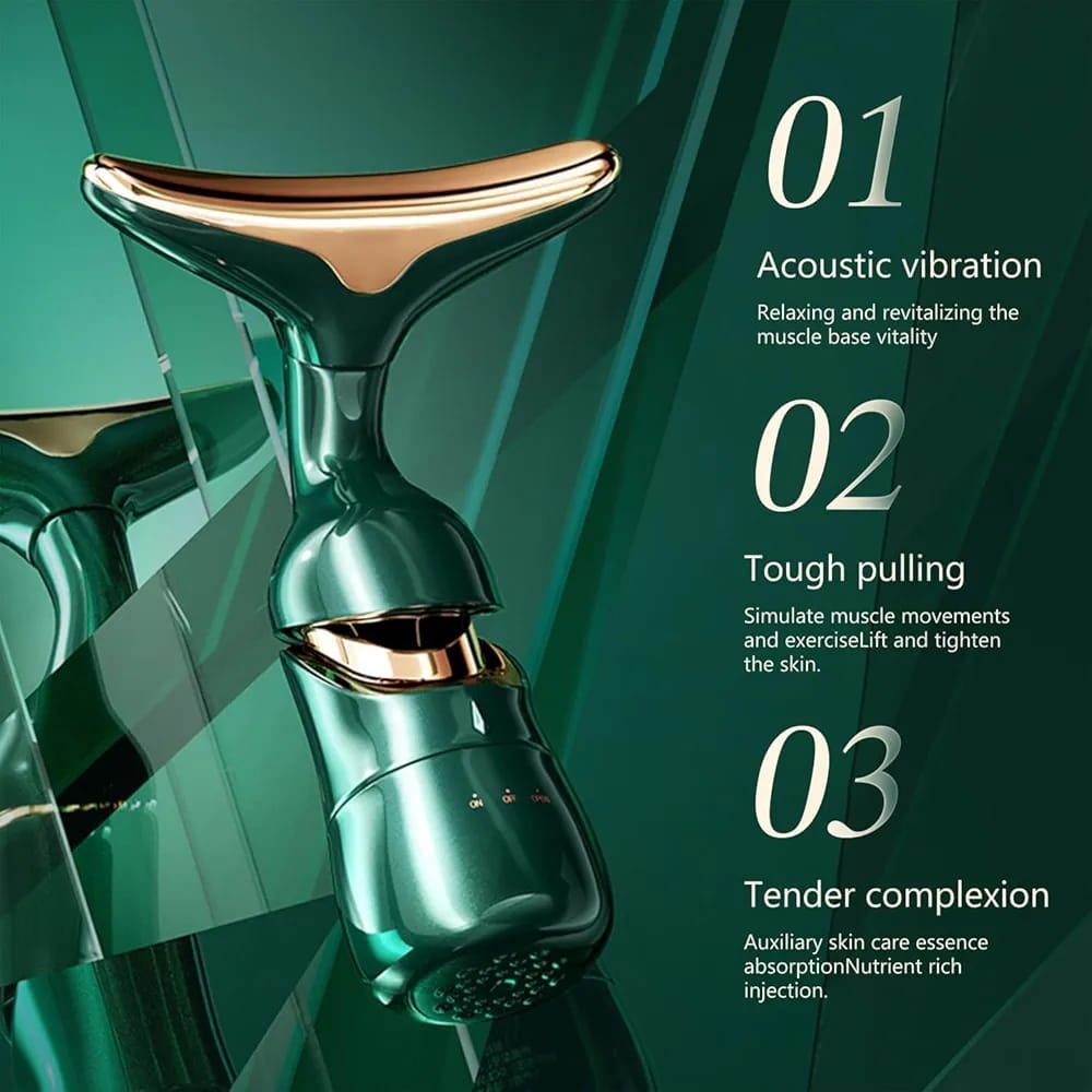 3-in-1 Face & Neck Beauty Massager
