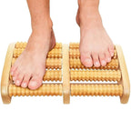 Premium Quality Wooden Roller Foot Massager