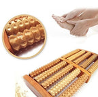 Premium Quality Wooden Roller Foot Massager
