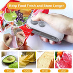 Rechargeable 2-in-1 Bag Sealer & Cutter (Portable)