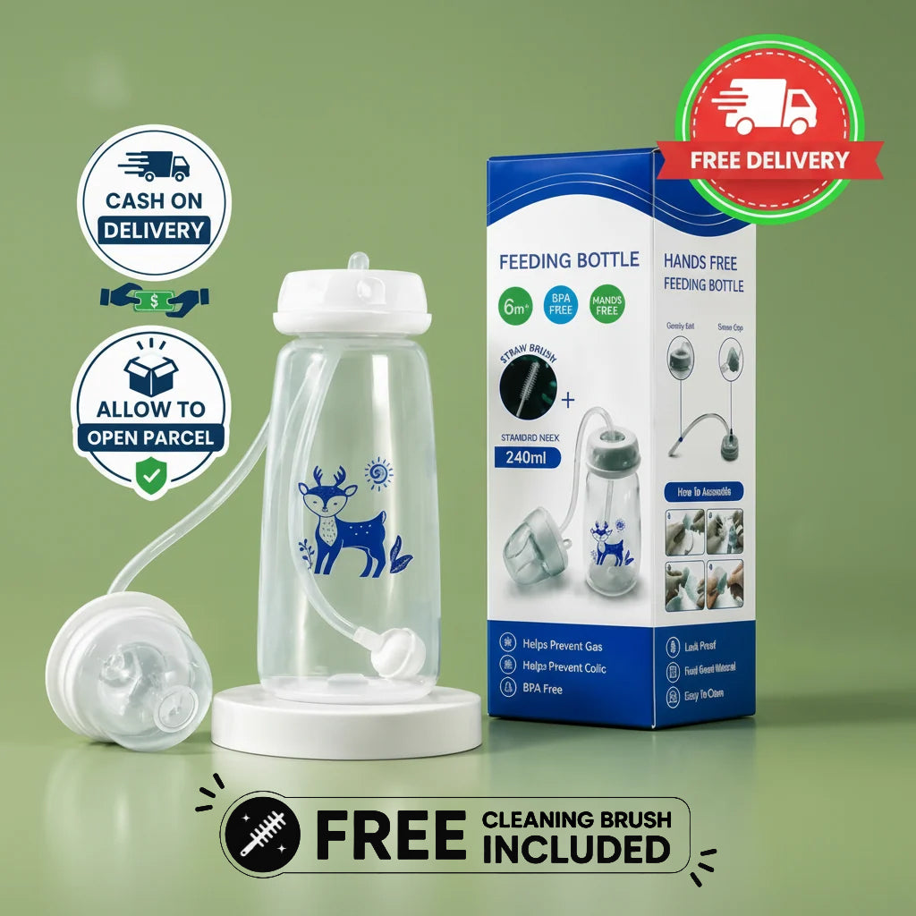 Hands Free Self Feeder Bottle 240ml