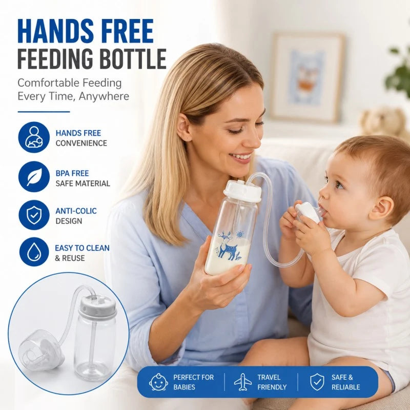 hands free baby feeding bottle Gadgetwala online Pakistan